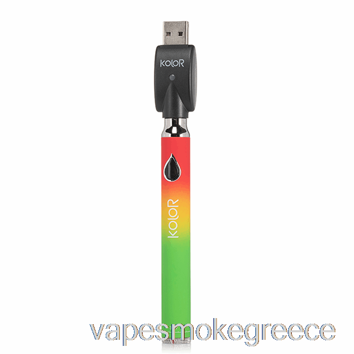 Vape Greece Leaf Buddi Kolor Twist Slim 650mah μπαταρία ράστα